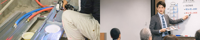 マンション給排水工事ロードマップ