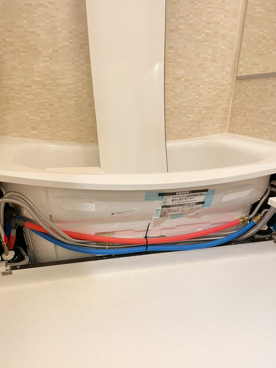 【名古屋市 天白区植田本町】マンション 専有部｜給湯管・給水管の更新工事｜劣化・漏水｜銅管から架橋ポリエチレン管に交換｜安全性・利便性向上｜1995年築｜27戸